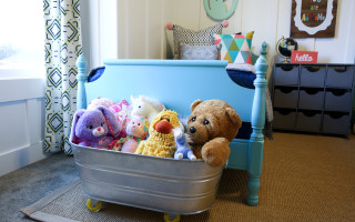 Storage Tub with Casters